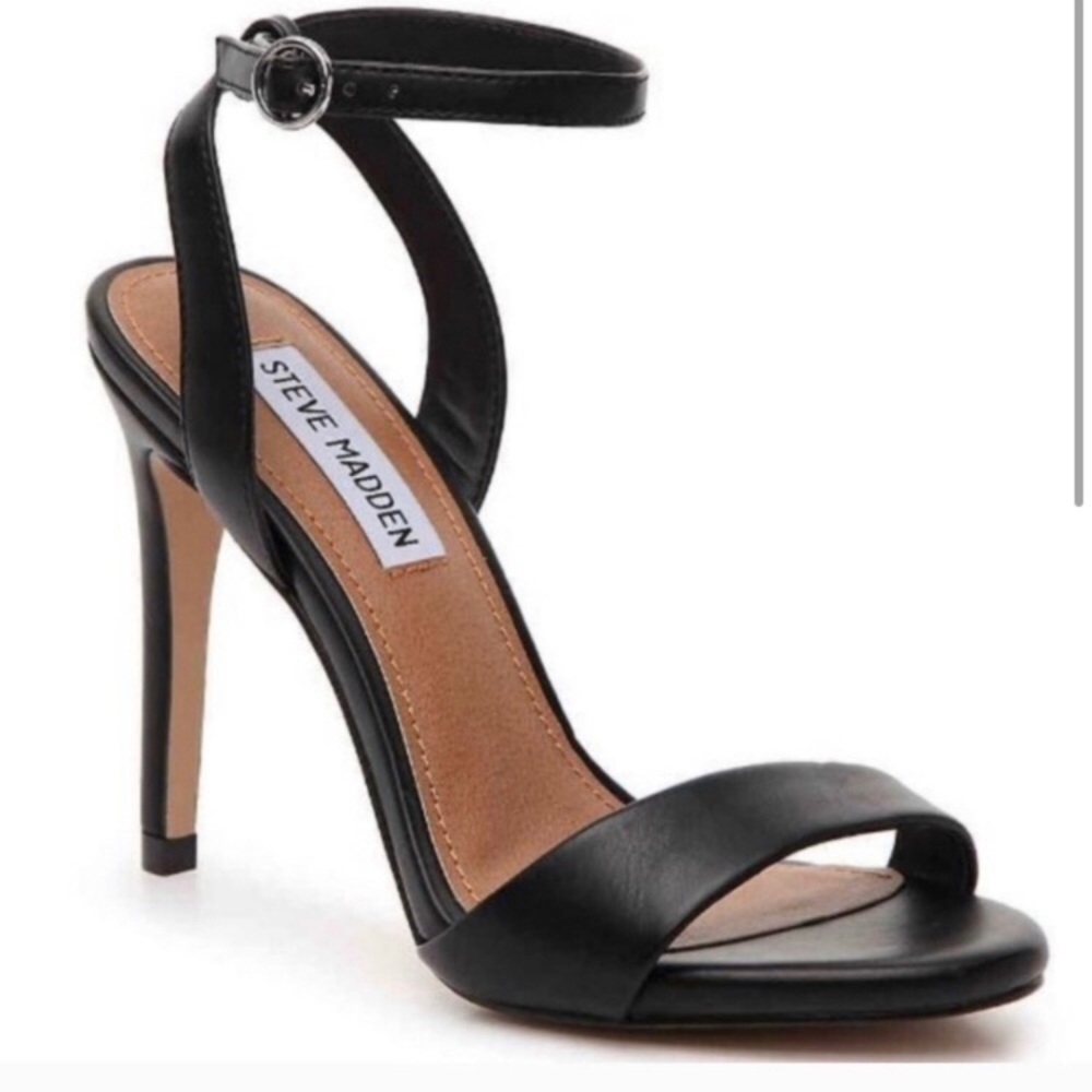 Women’s Black Strappy Heels